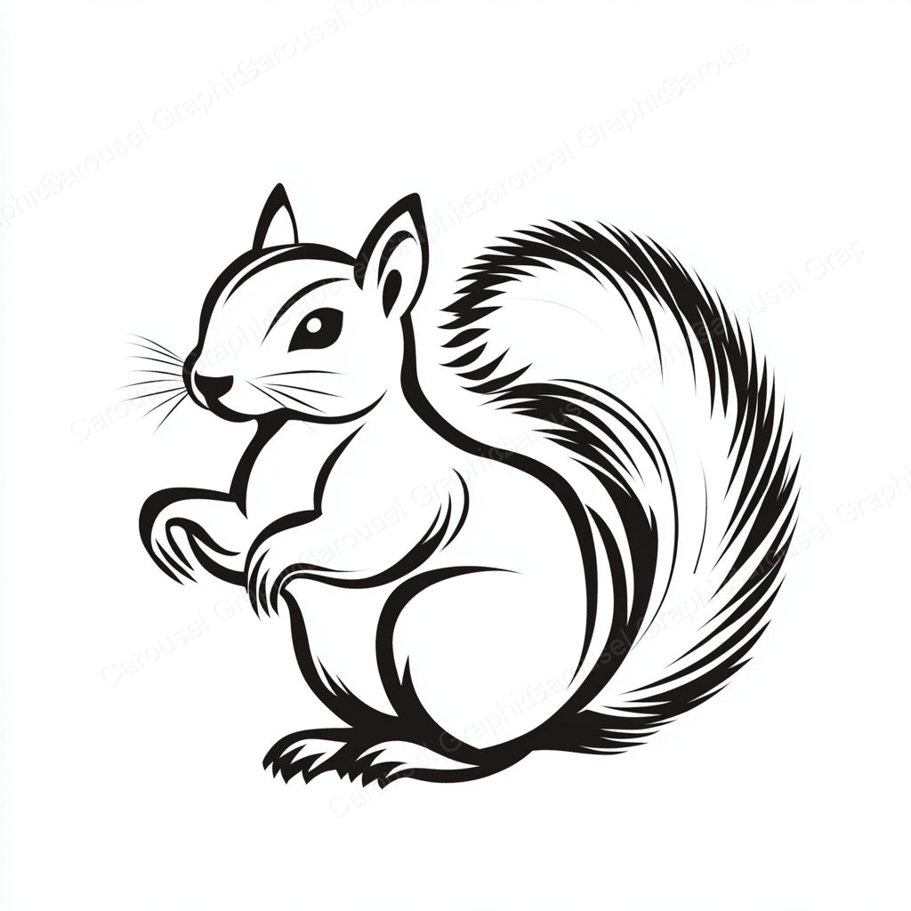 Squirrel Vector Graphic preview