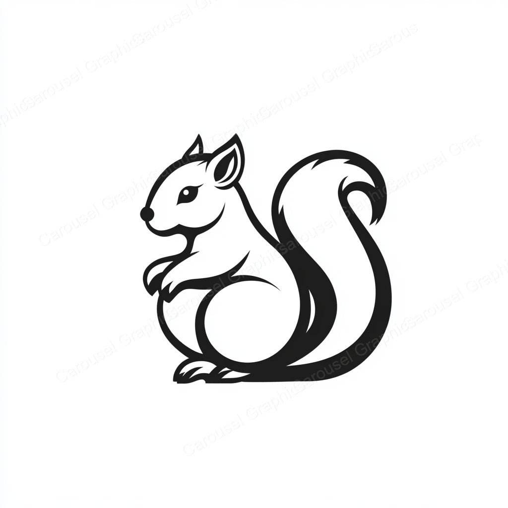 Squirrel Vector Graphic preview