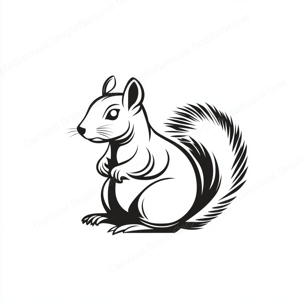 Squirrel Vector Graphic preview