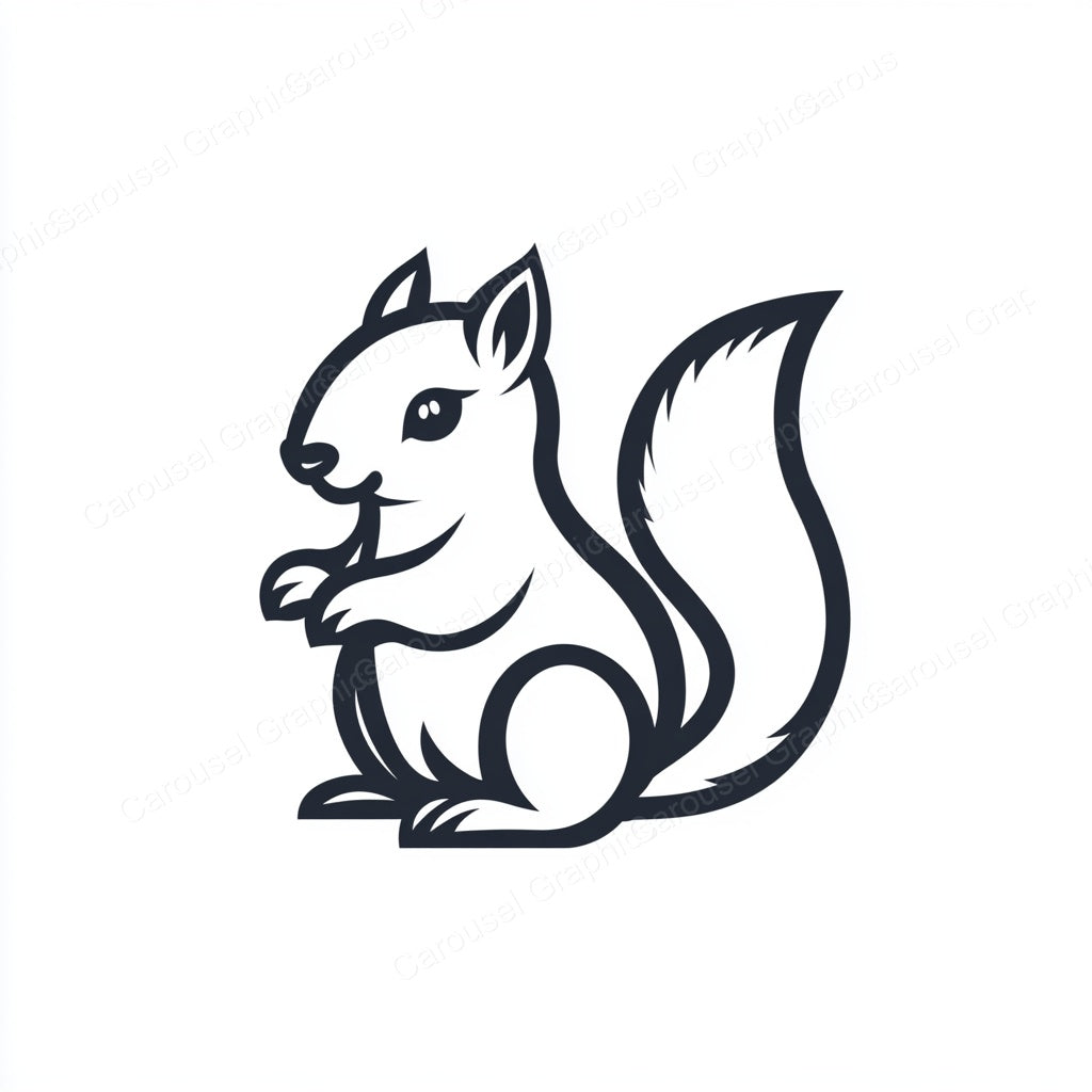 Squirrel Vector Graphic preview