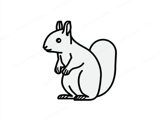 Squirrel Vector Graphic preview