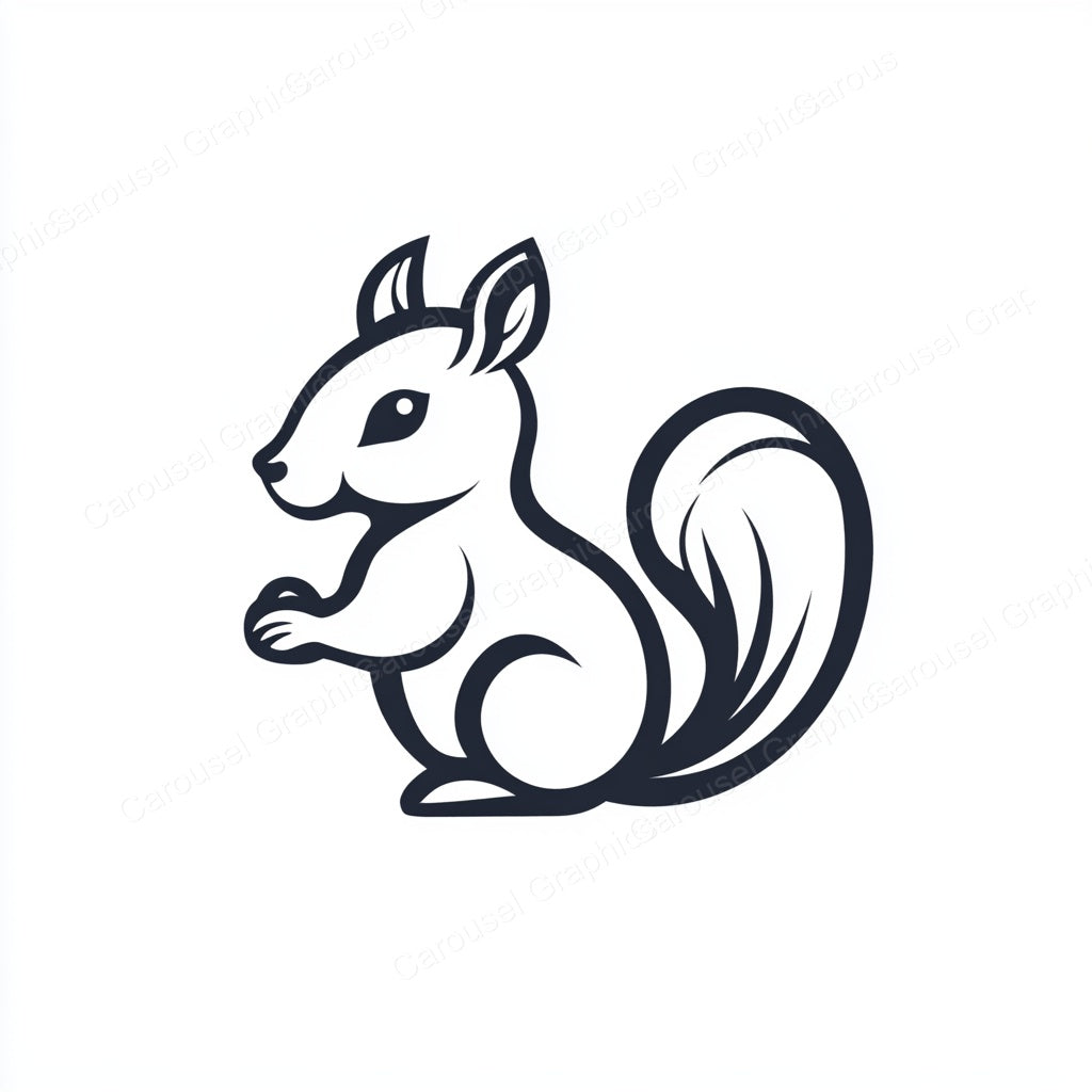 Squirrel Vector Graphic preview