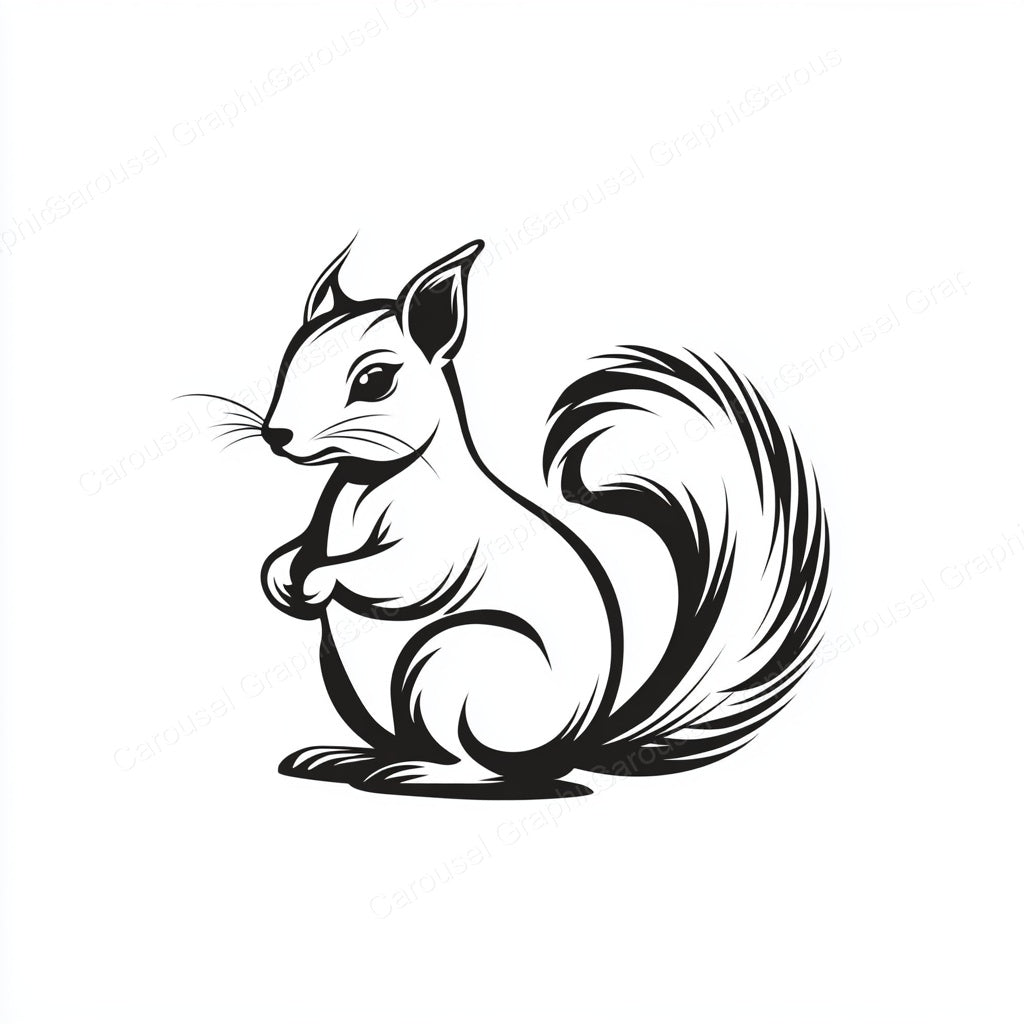 Squirrel Vector Graphic preview