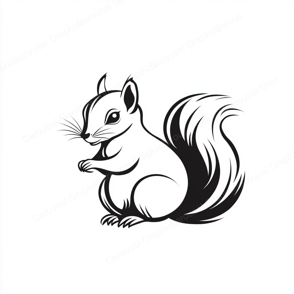 Squirrel Vector Graphic preview