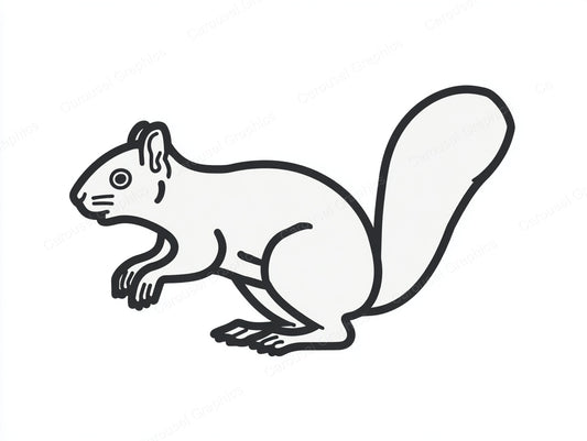 Squirrel Vector Graphic preview