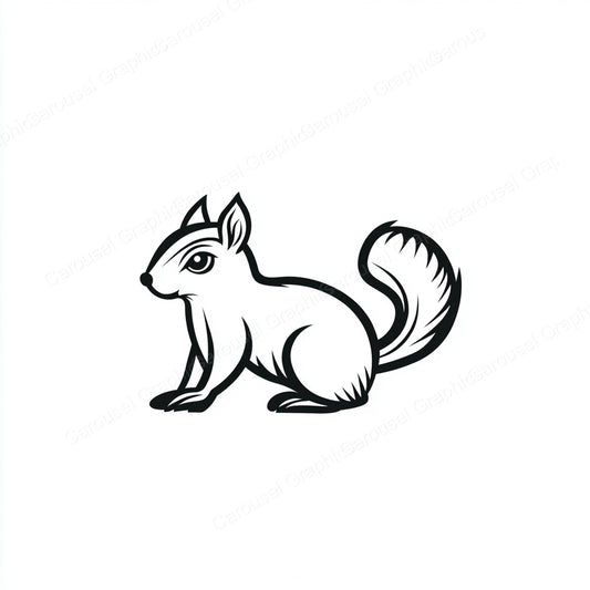 Squirrel Vector Graphic preview