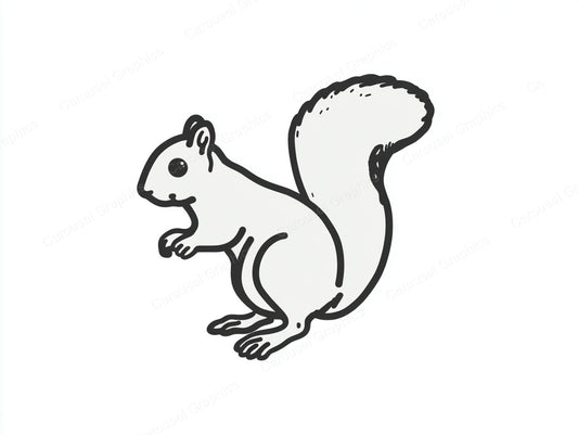 Squirrel Vector Graphic preview