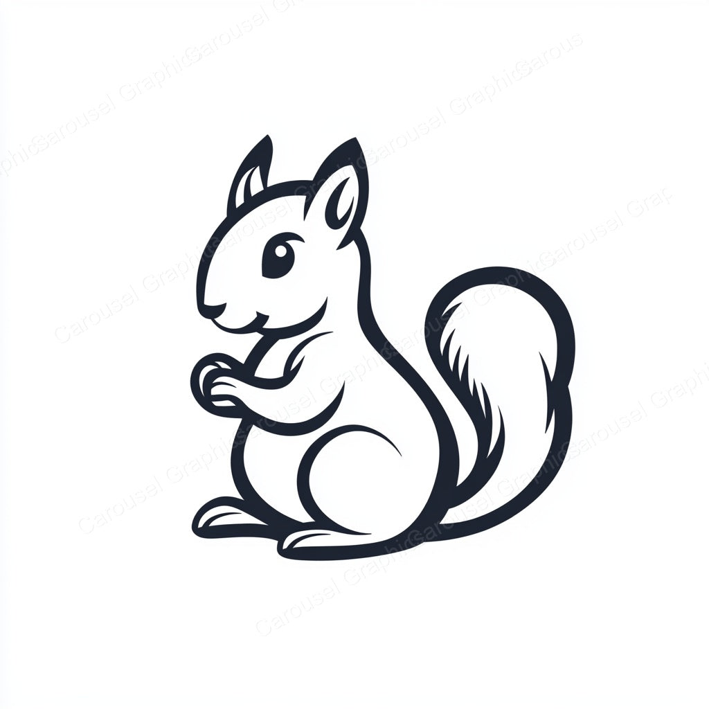 Squirrel Vector Graphic preview
