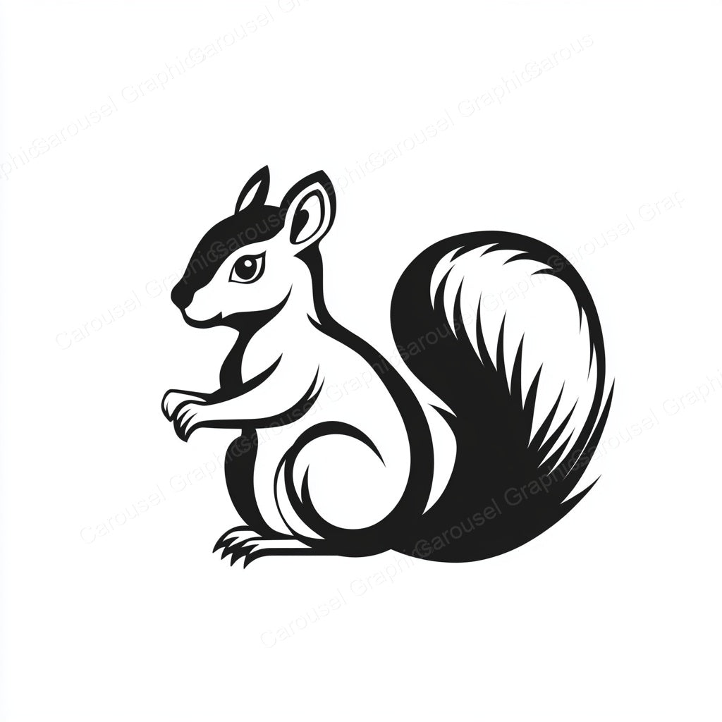 Squirrel Vector Graphic preview