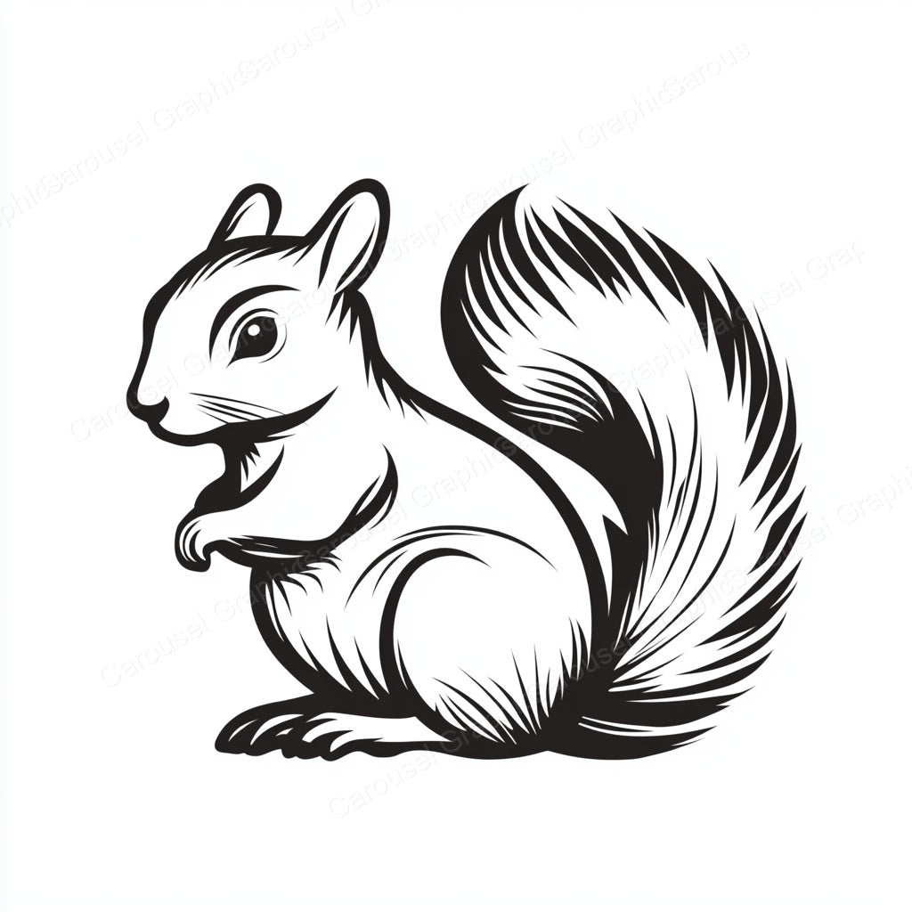 Squirrel Vector Graphic preview