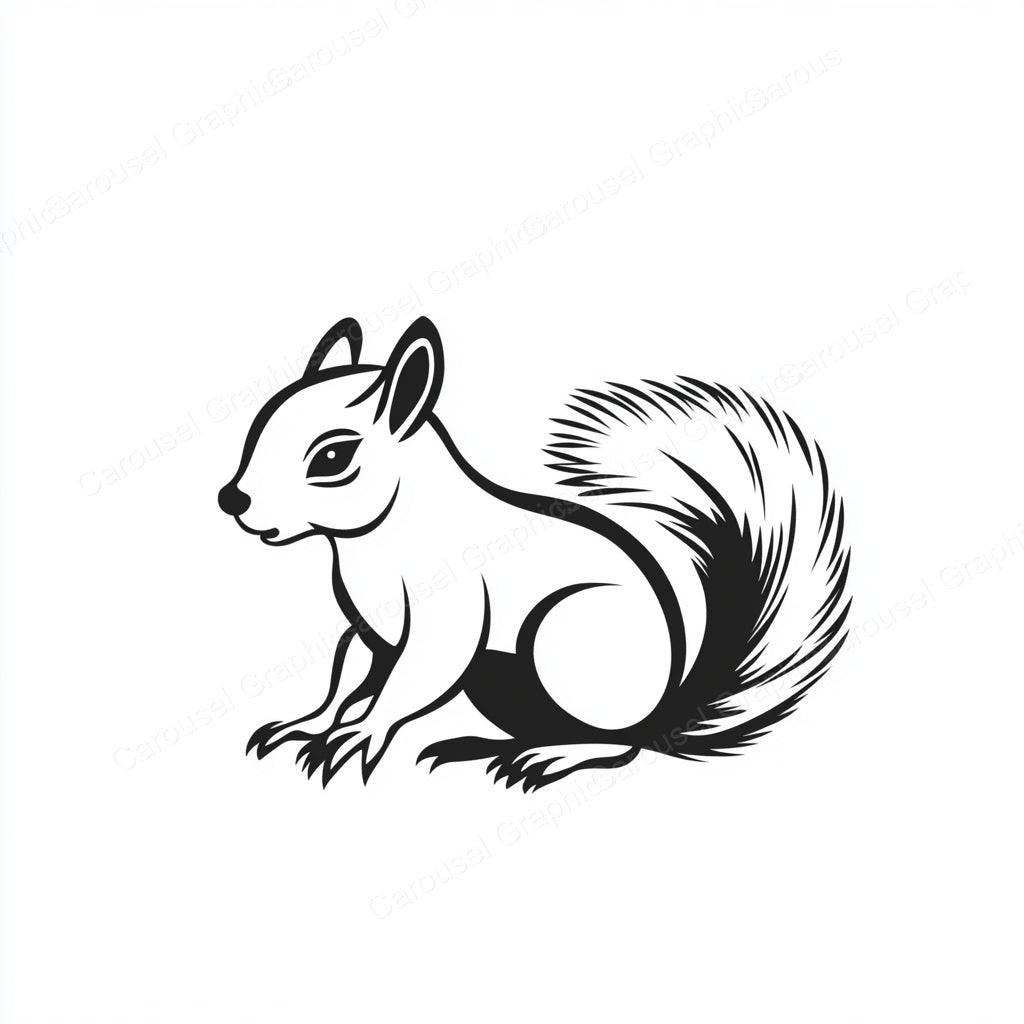 Squirrel Vector Graphic preview