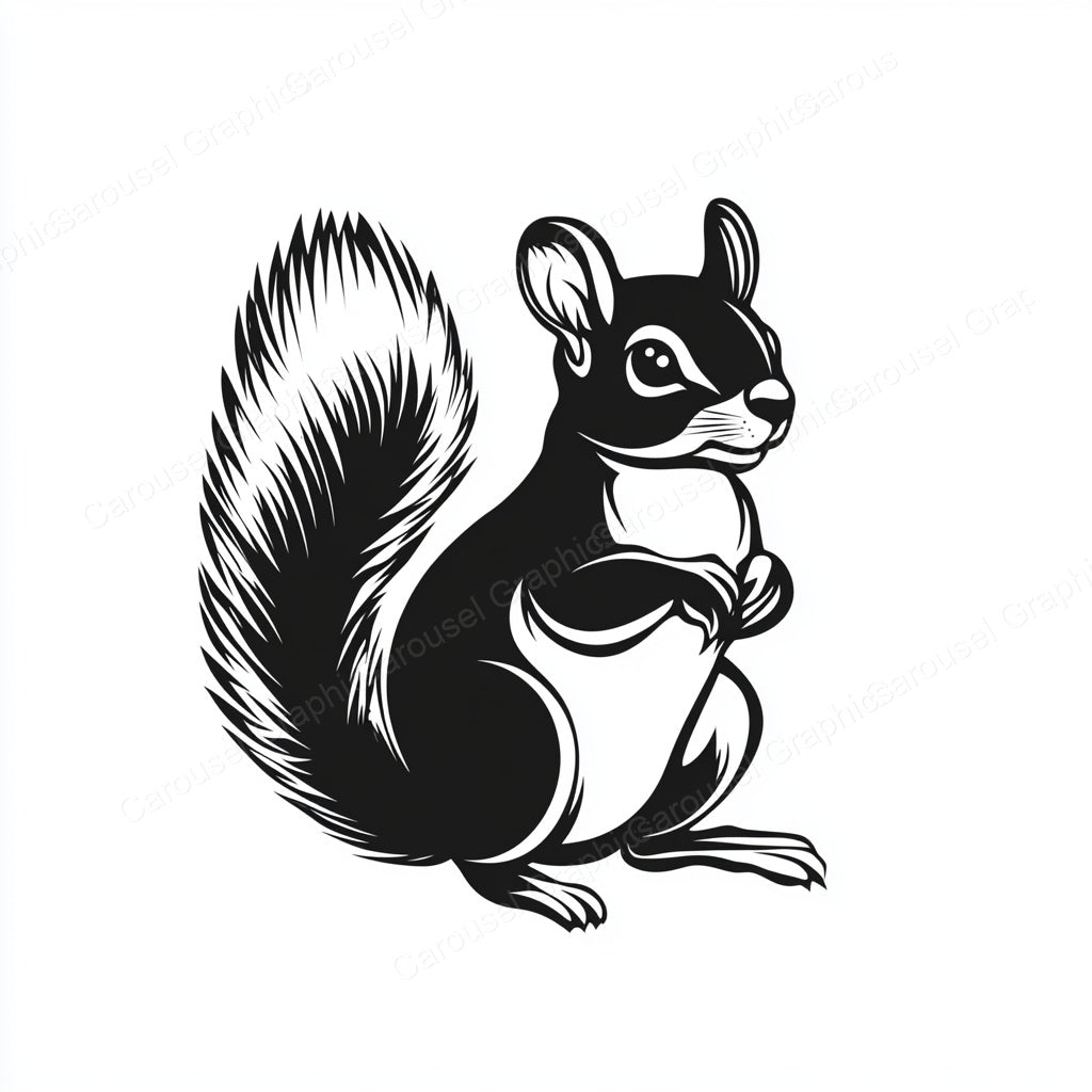 Squirrel Vector Graphic preview