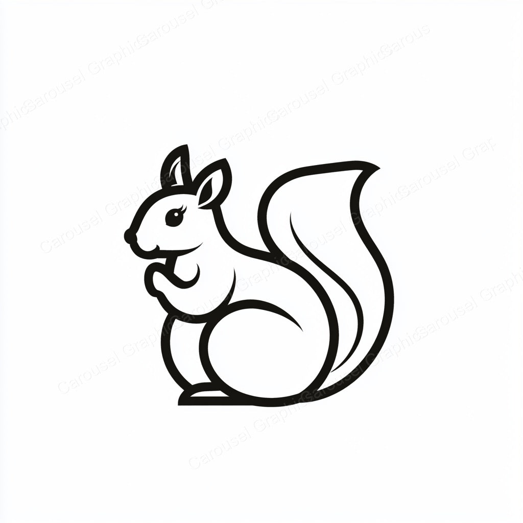 Squirrel Vector Graphic preview