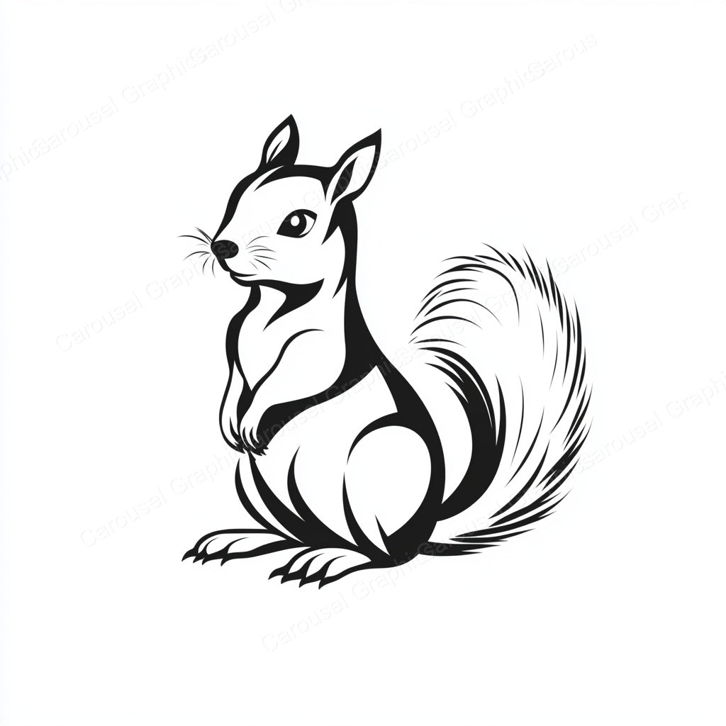 Squirrel Vector Graphic preview