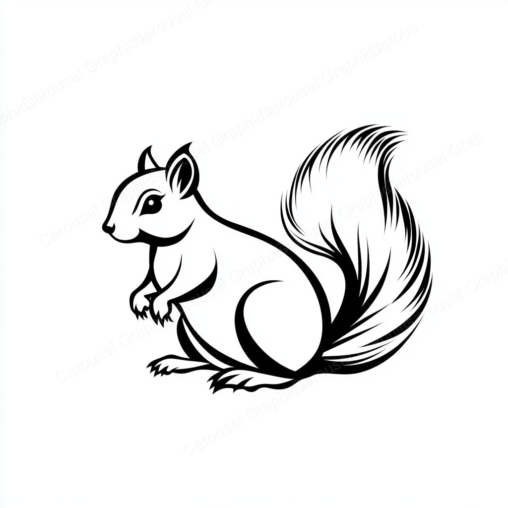 Squirrel Vector Graphic preview