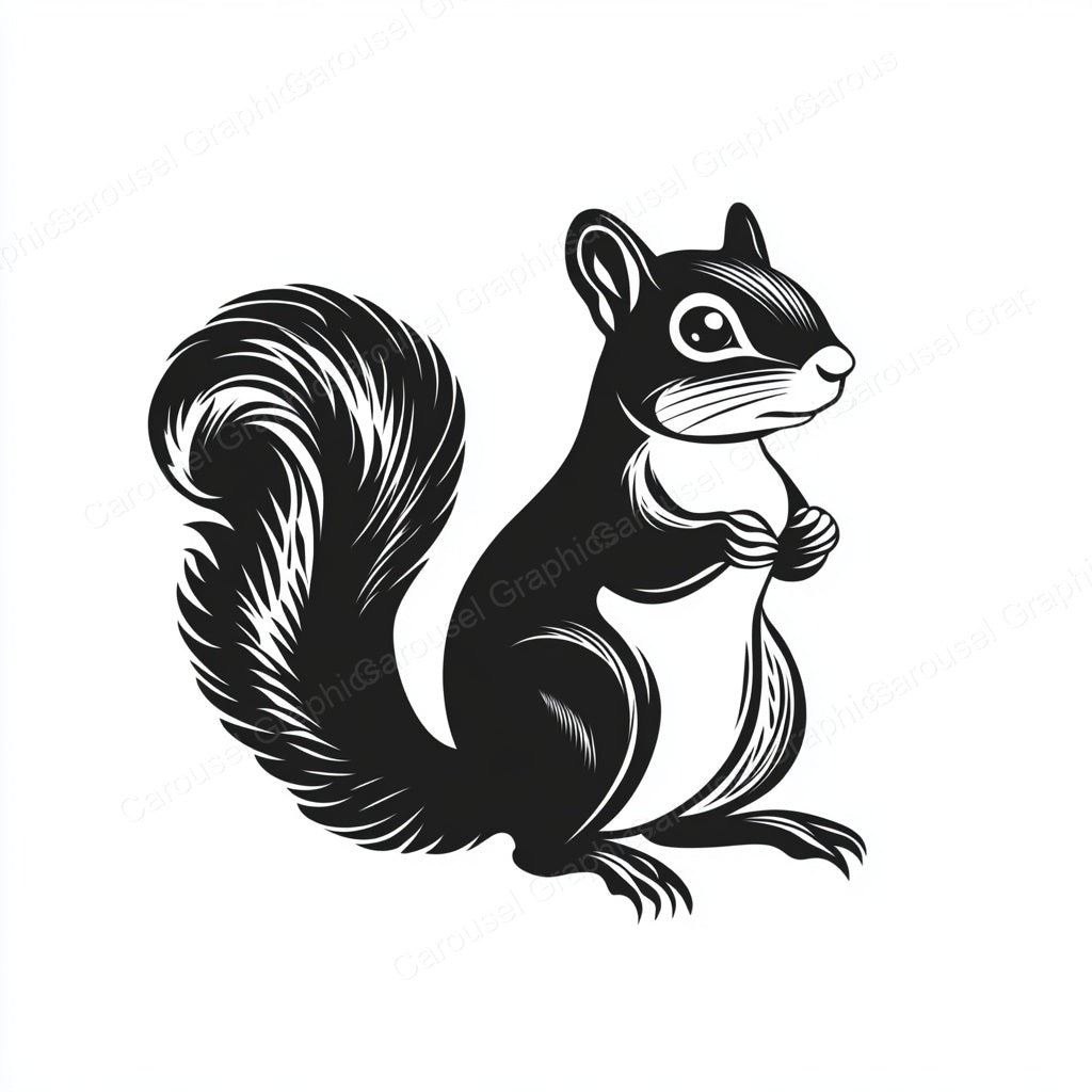 Squirrel Vector Graphic preview