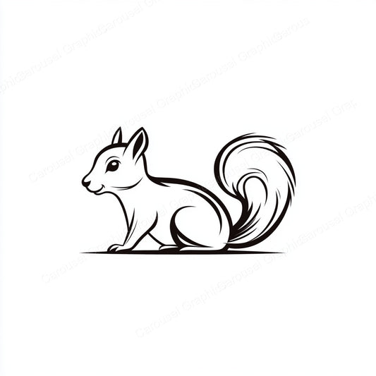 Squirrel Vector Graphic preview