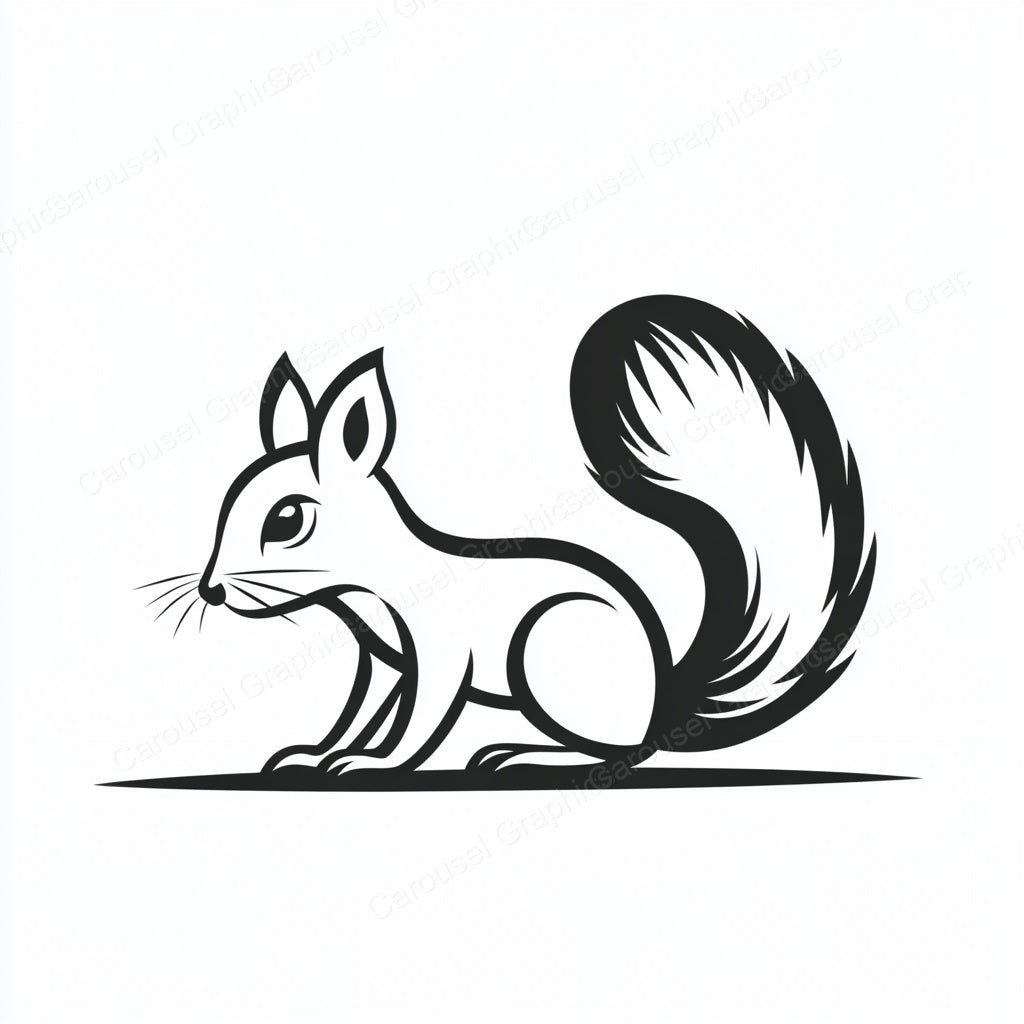 Squirrel Vector Graphic preview