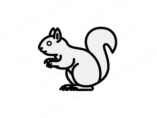 Squirrel Vector Graphic preview