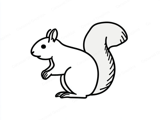 Squirrel Vector Graphic preview
