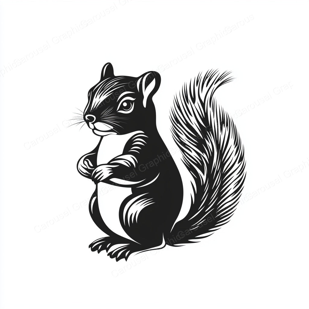 Squirrel Vector Graphic preview