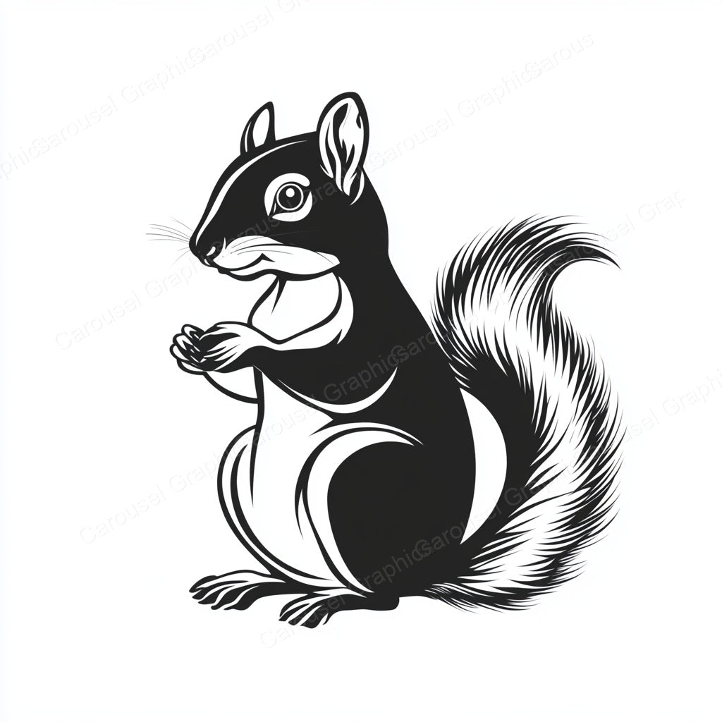 Squirrel Vector Graphic preview