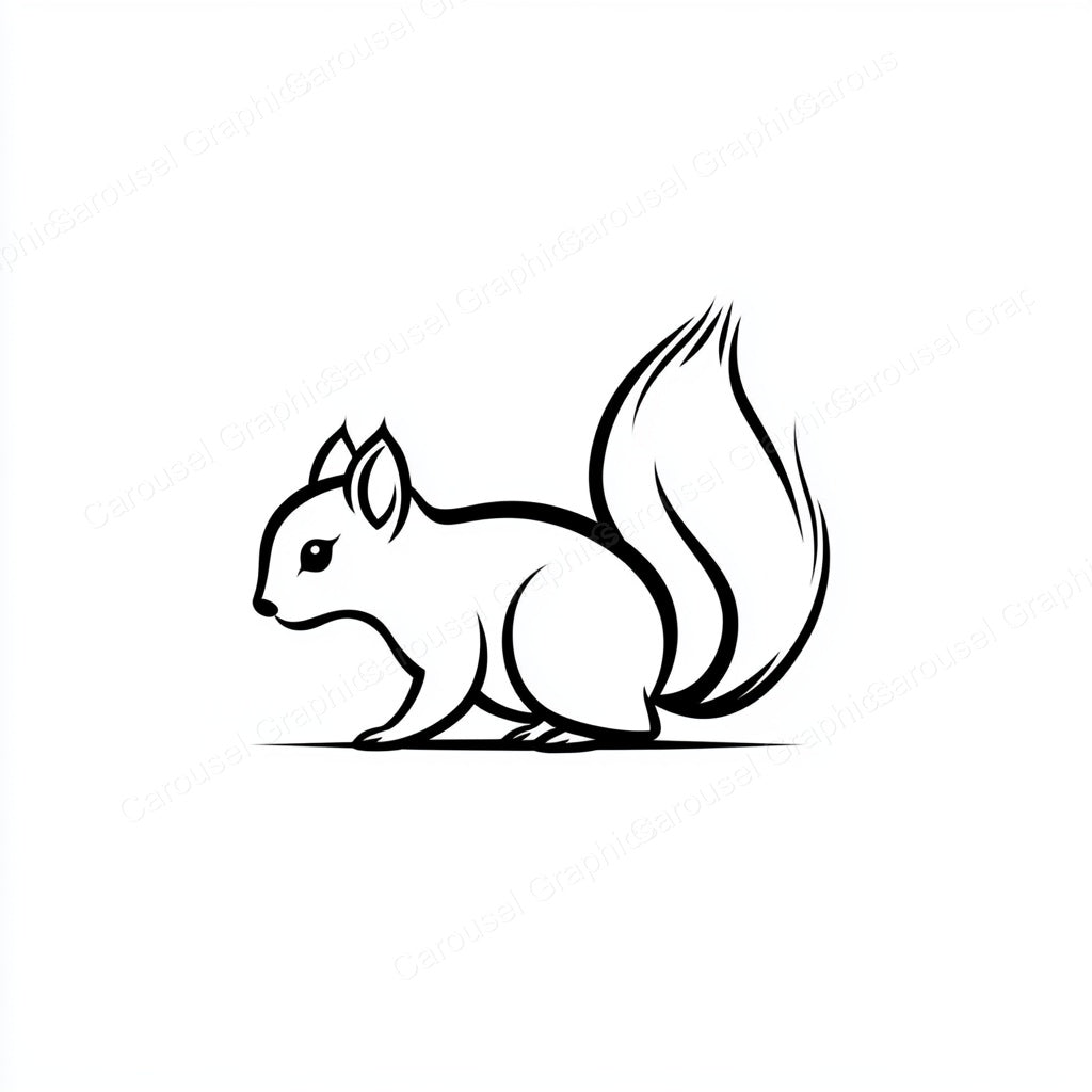 Squirrel Vector Graphic preview