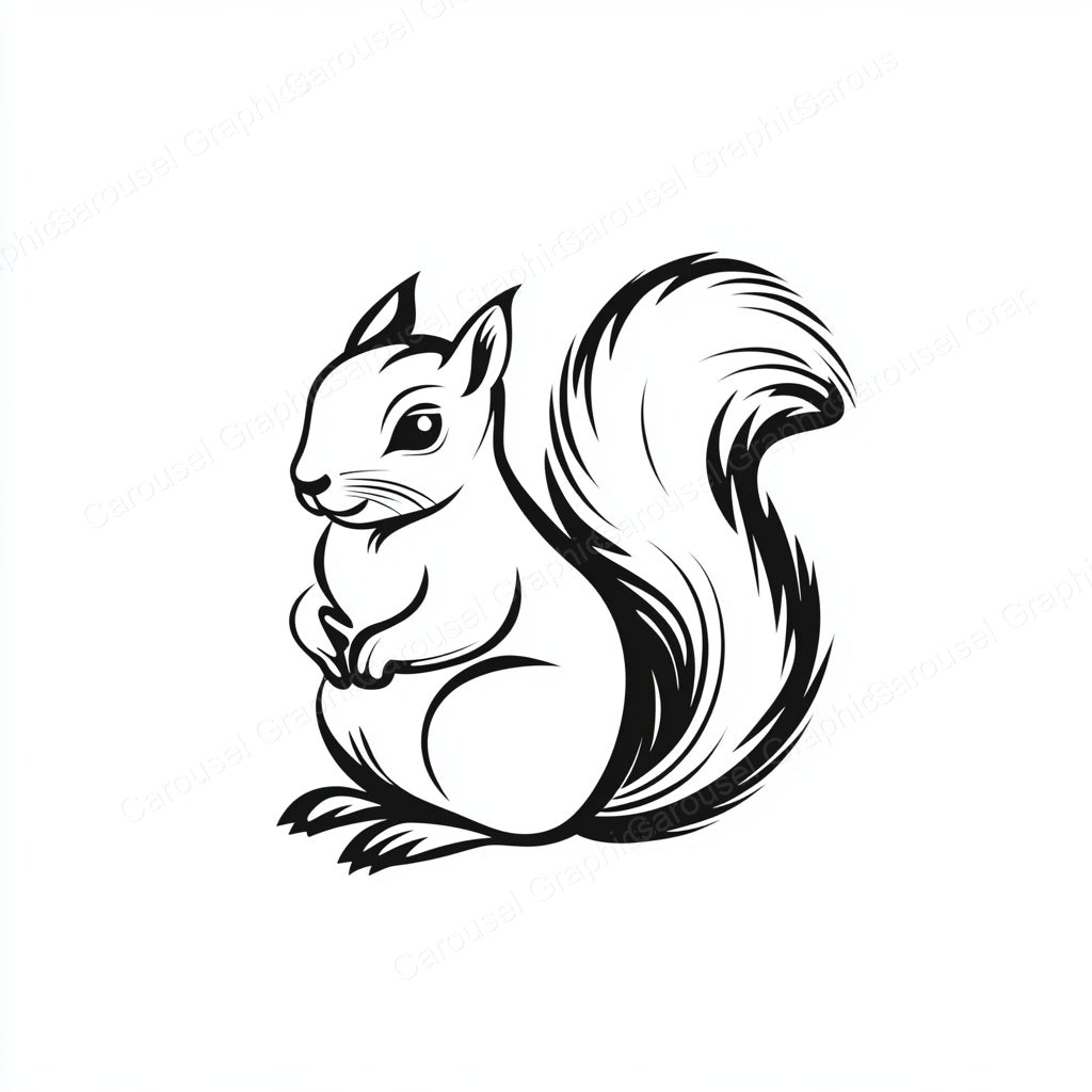 Squirrel Vector Graphic preview