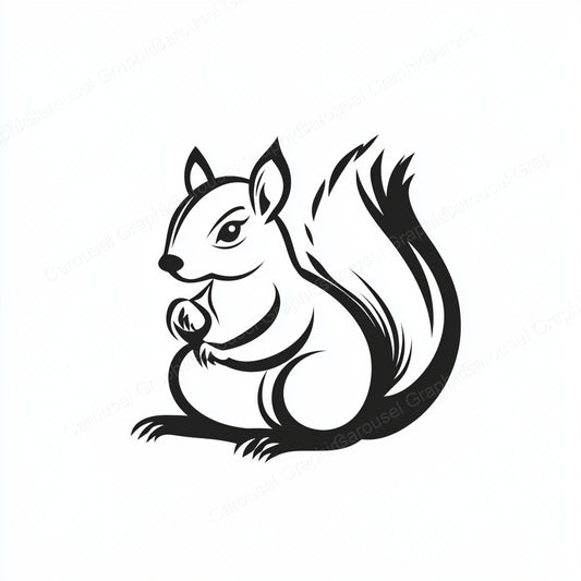 Squirrel Vector Graphic preview