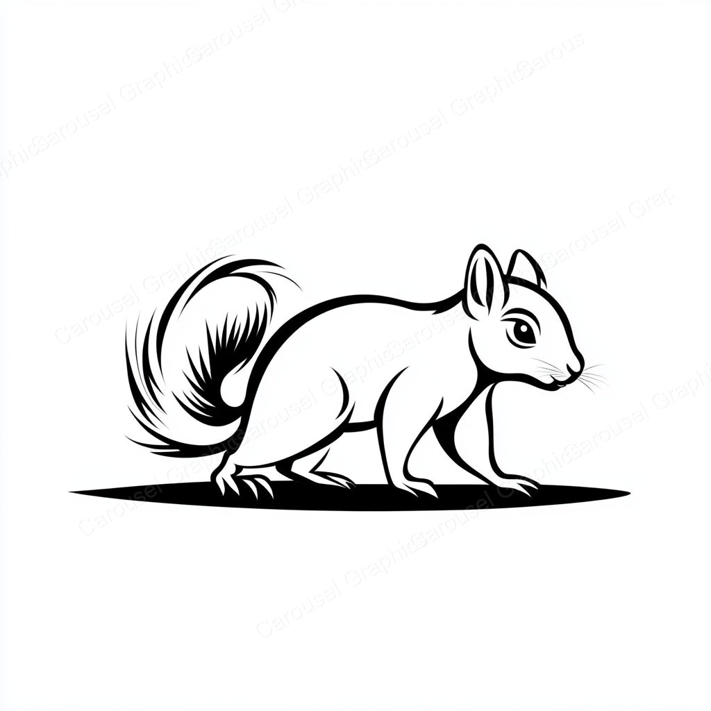 Squirrel Vector Graphic preview