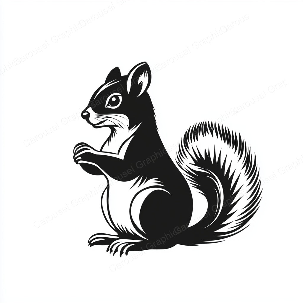 Squirrel Vector Graphic preview