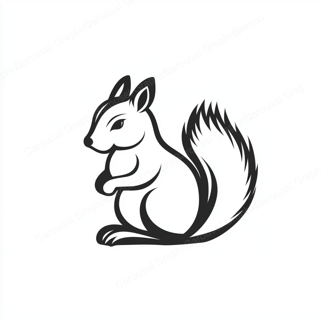 Squirrel Vector Graphic preview