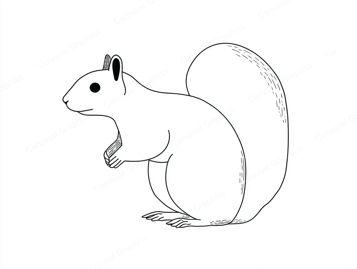 Squirrel Vector Graphic preview