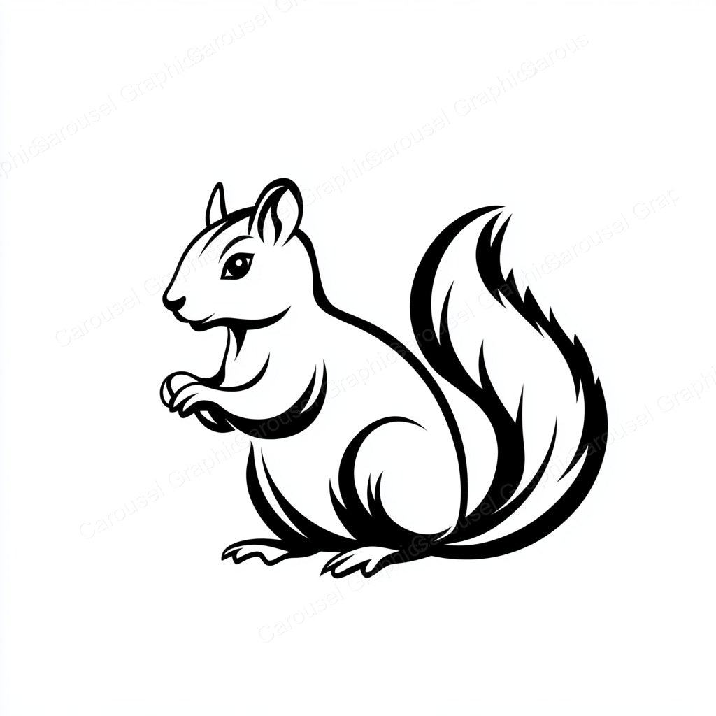 Squirrel Vector Graphic preview