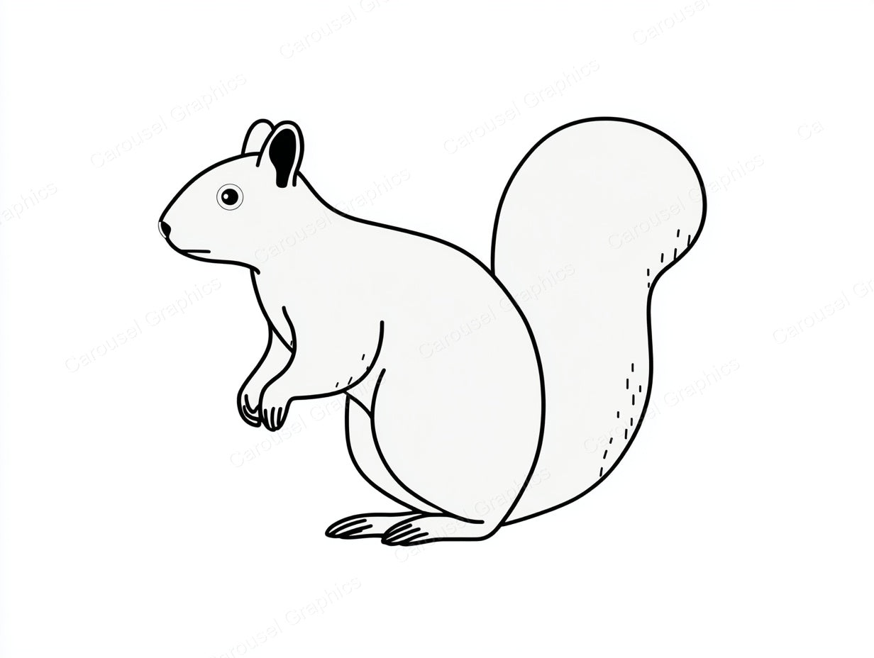 Squirrel Vector Graphic preview