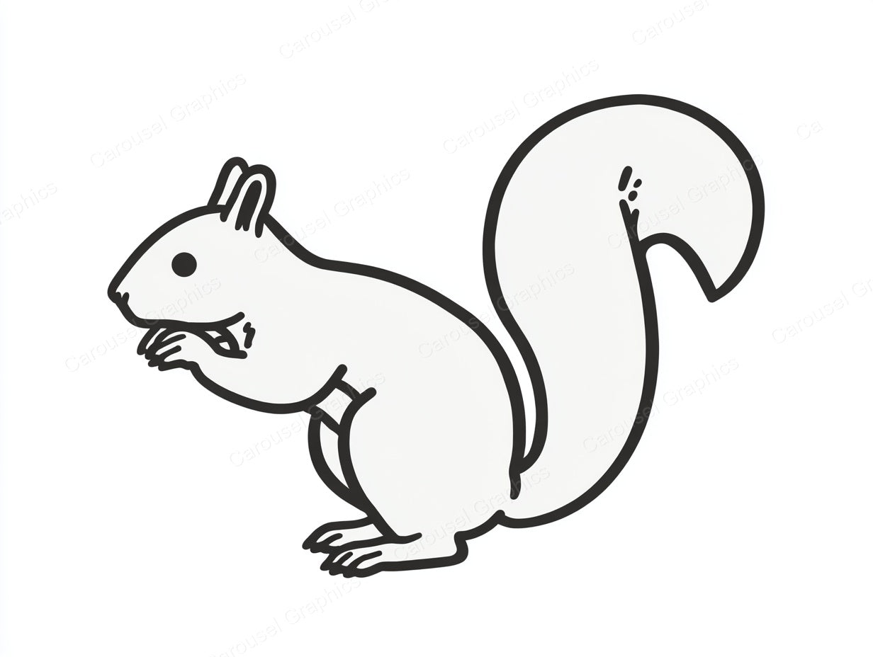 Squirrel Vector Graphic preview