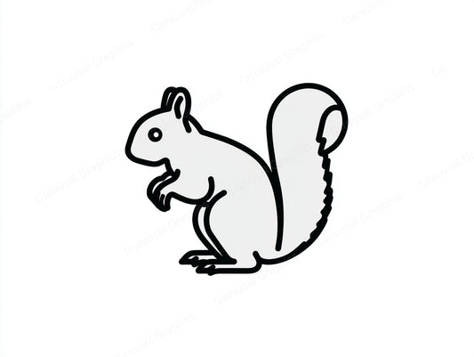 Squirrel Vector Graphic preview