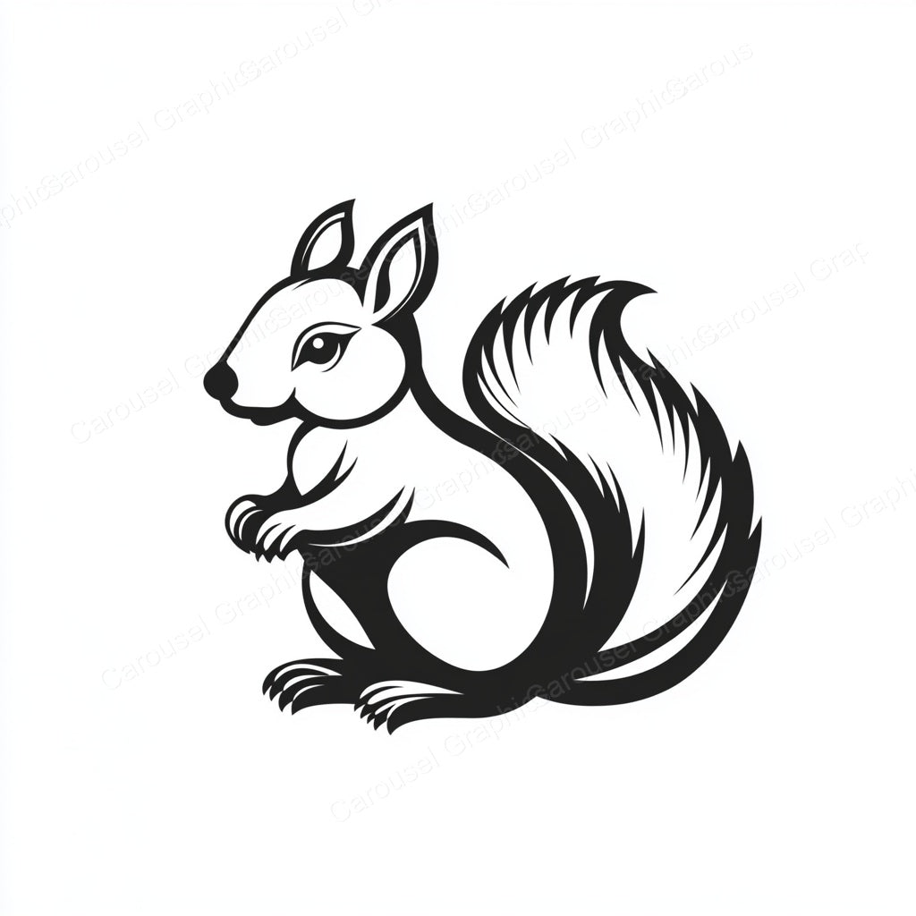 Squirrel Vector Graphic preview