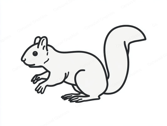Squirrel Vector Graphic preview