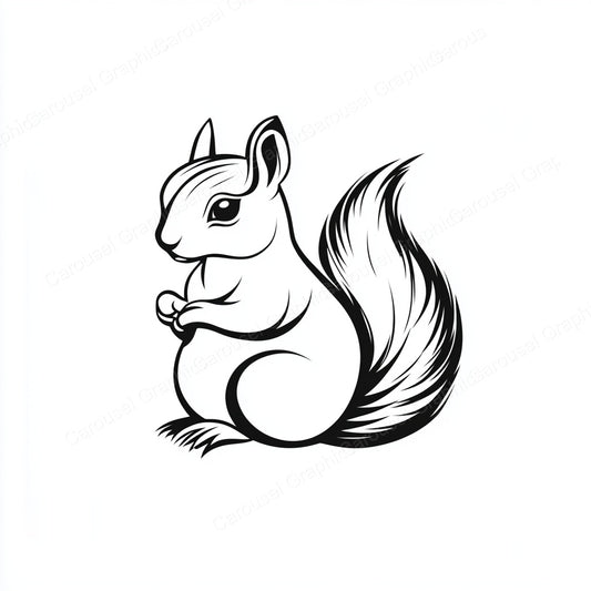 Squirrel Vector Graphic preview