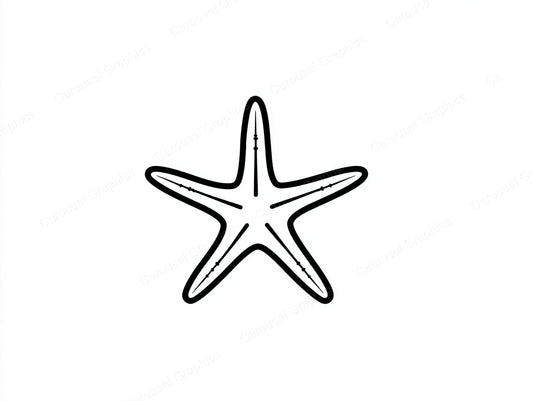 Starfish Vector Graphic preview