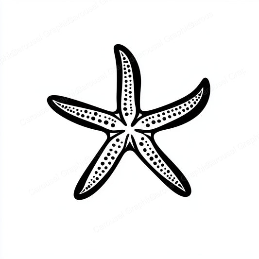 Starfish Vector Graphic preview