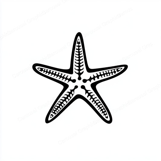 Starfish Vector Graphic preview