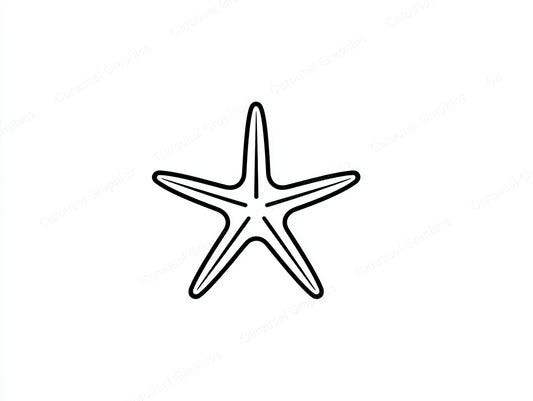 Starfish Vector Graphic preview
