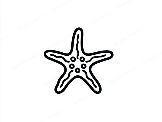 Starfish Vector Graphic preview