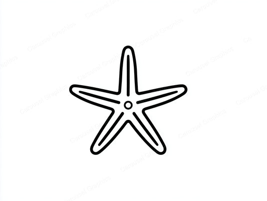 Starfish Vector Graphic preview
