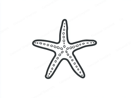 Starfish Vector Graphic preview