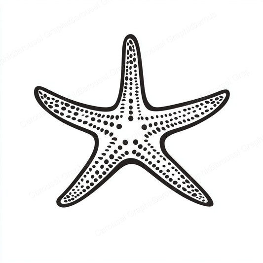 Starfish Vector Graphic preview