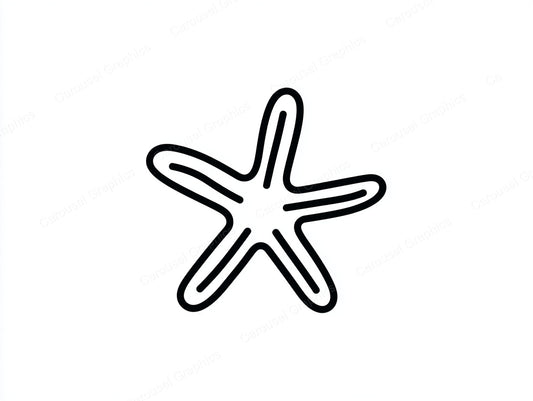 Starfish Vector Graphic preview