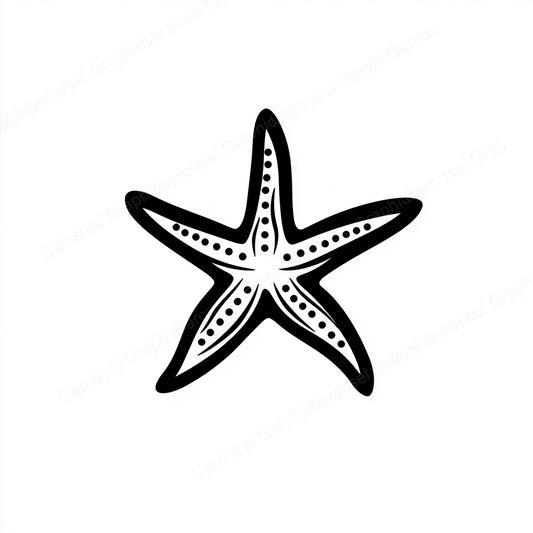 Starfish Vector Graphic preview
